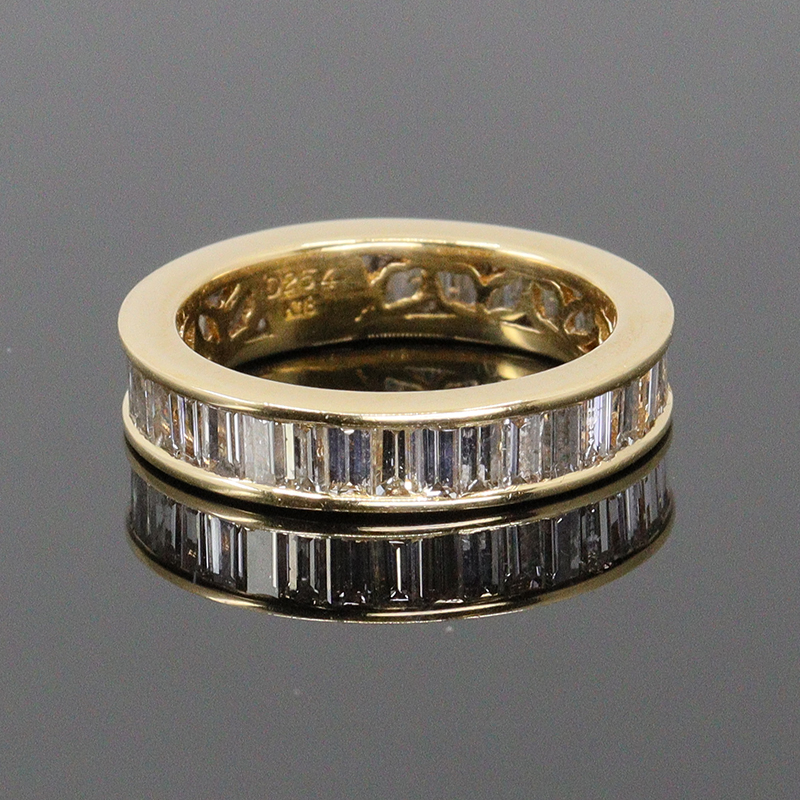 Antique Art Deco 18ct Gold Diamond Eternity Ring - Rings from Cavendish  Jewellers Ltd UK