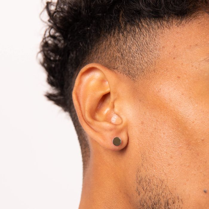 Fred Bennett Stainless Steel Circle Studs