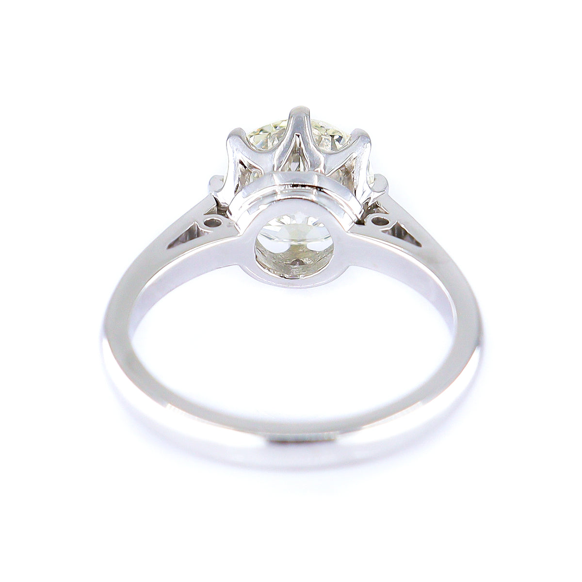 Pre-Owned Platinum 2.51ct Diamond Solitaire Ring
