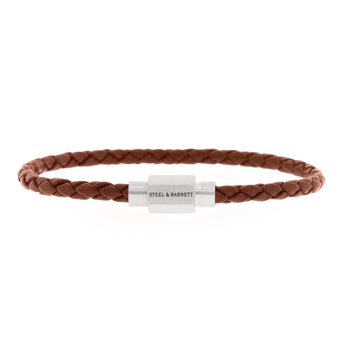 Steel & Barnett Peanut Leather Bracelet - Medium