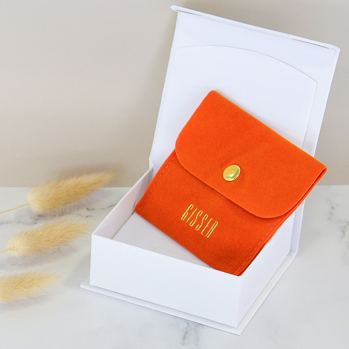 Gisser Sterling Silver Plated Triple Bold Bands Stud Earrings