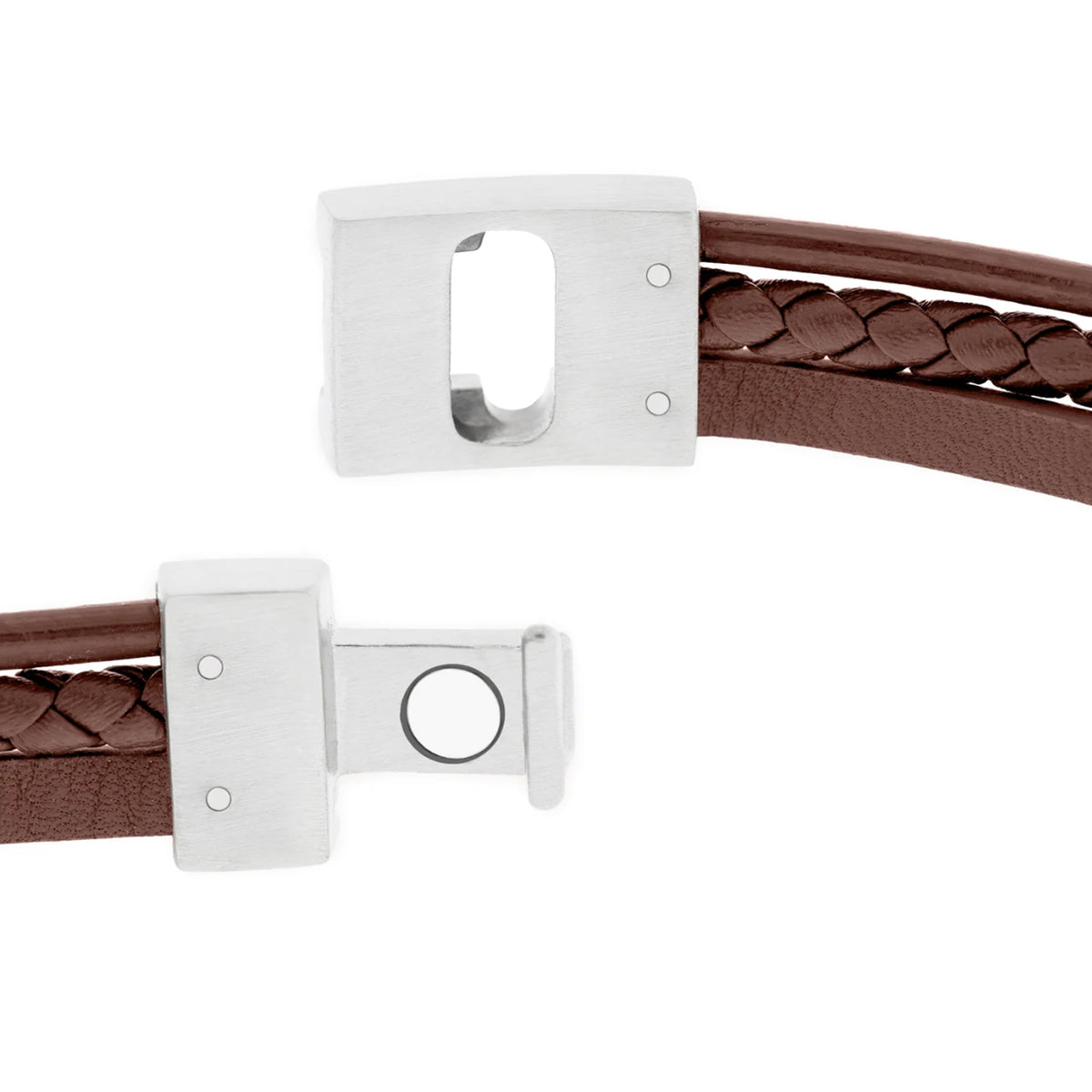 Steel & Barnett Peanut Leather Bracelet - Small