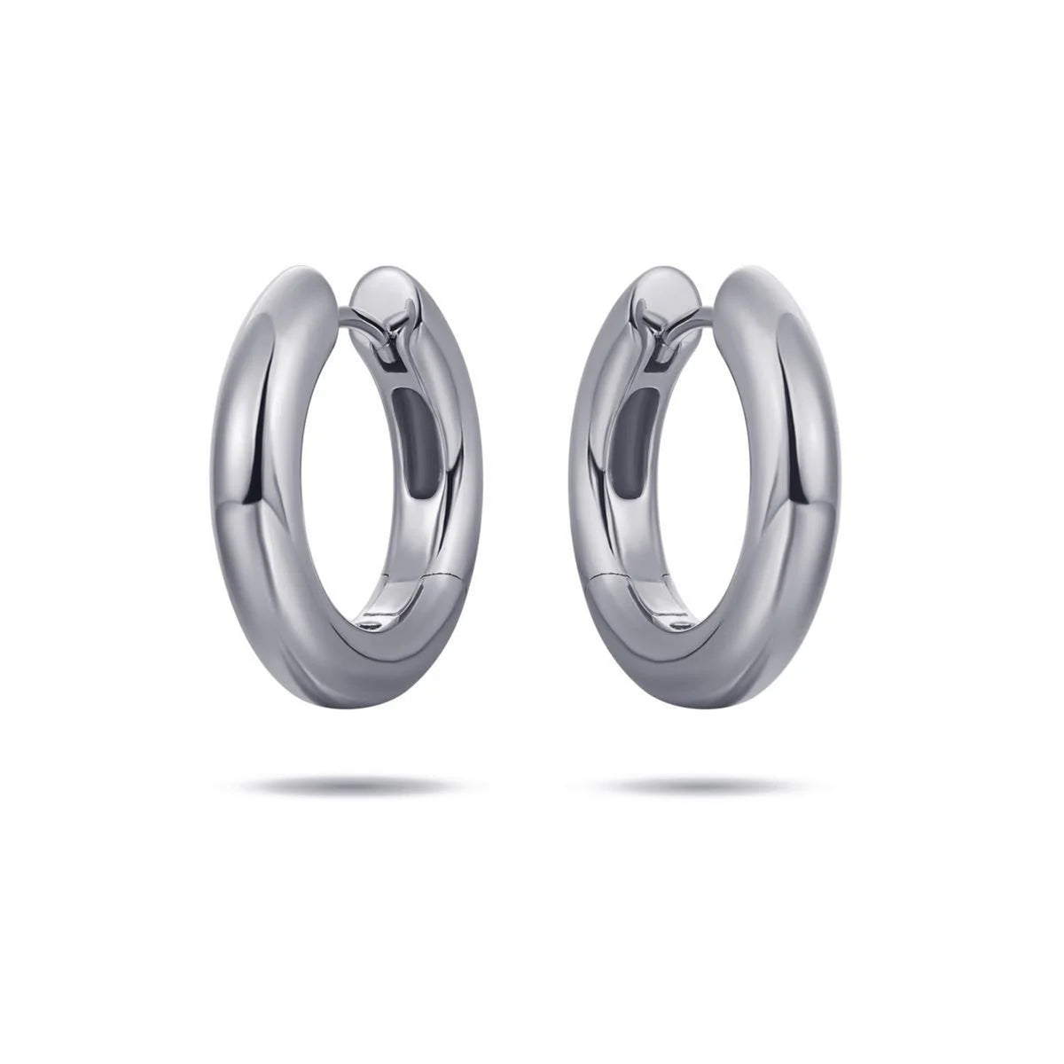 Gisser Sterling Silver Statement Hoops
