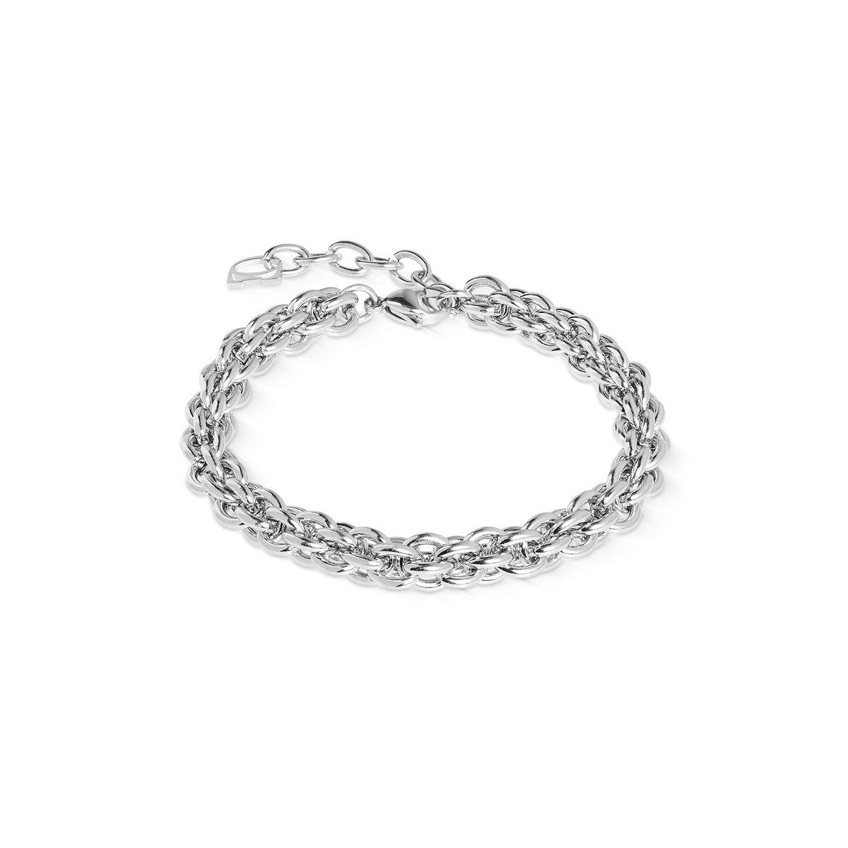 Coeur de Lion Silver Classic Mesh Bracelet