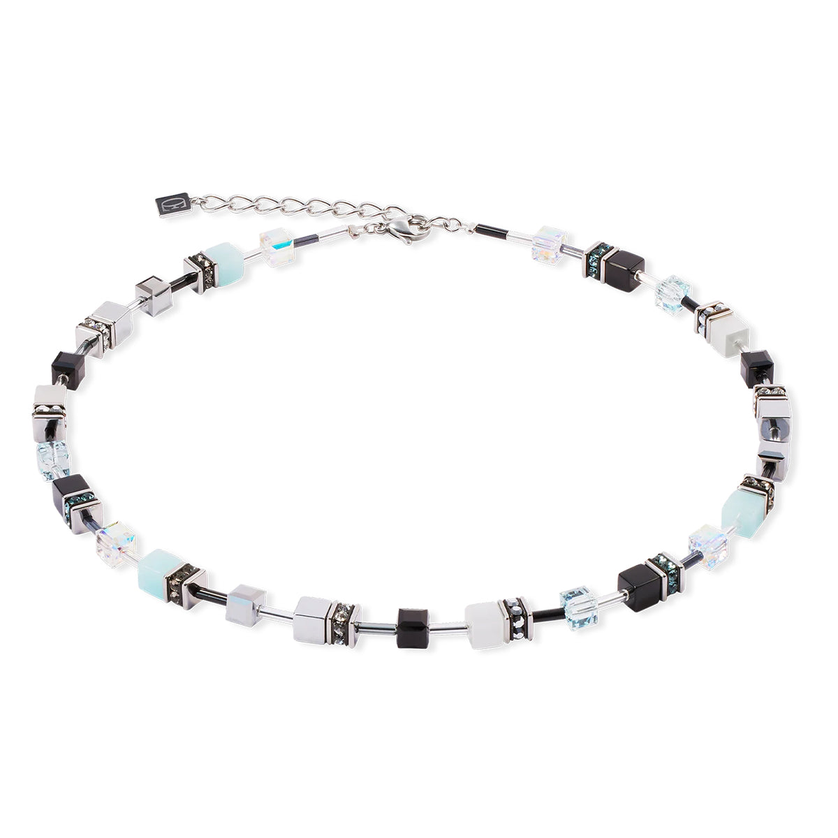 Coeur de Lion GeoCUBE® Iconic Ice Serenity Necklace