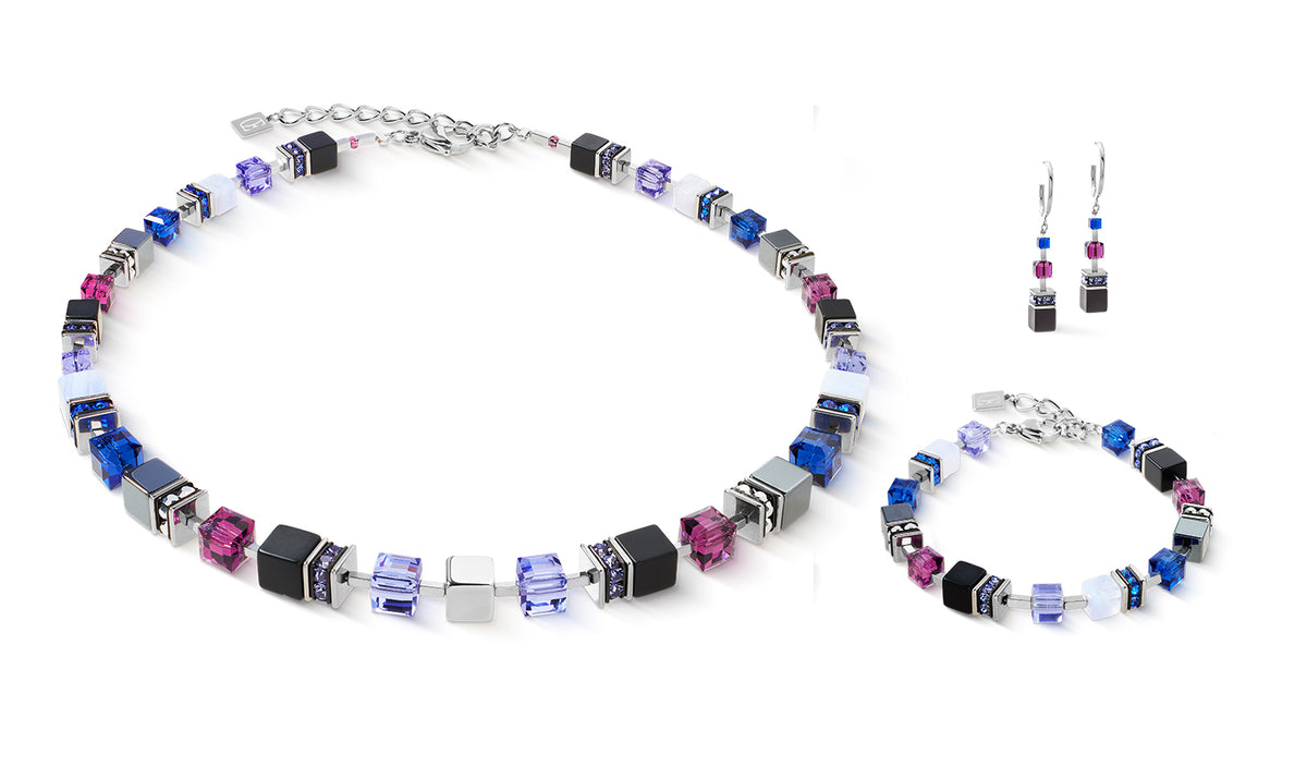 Coeur de Lion GeoCUBE® Precious Statement Blue Moon Earrings