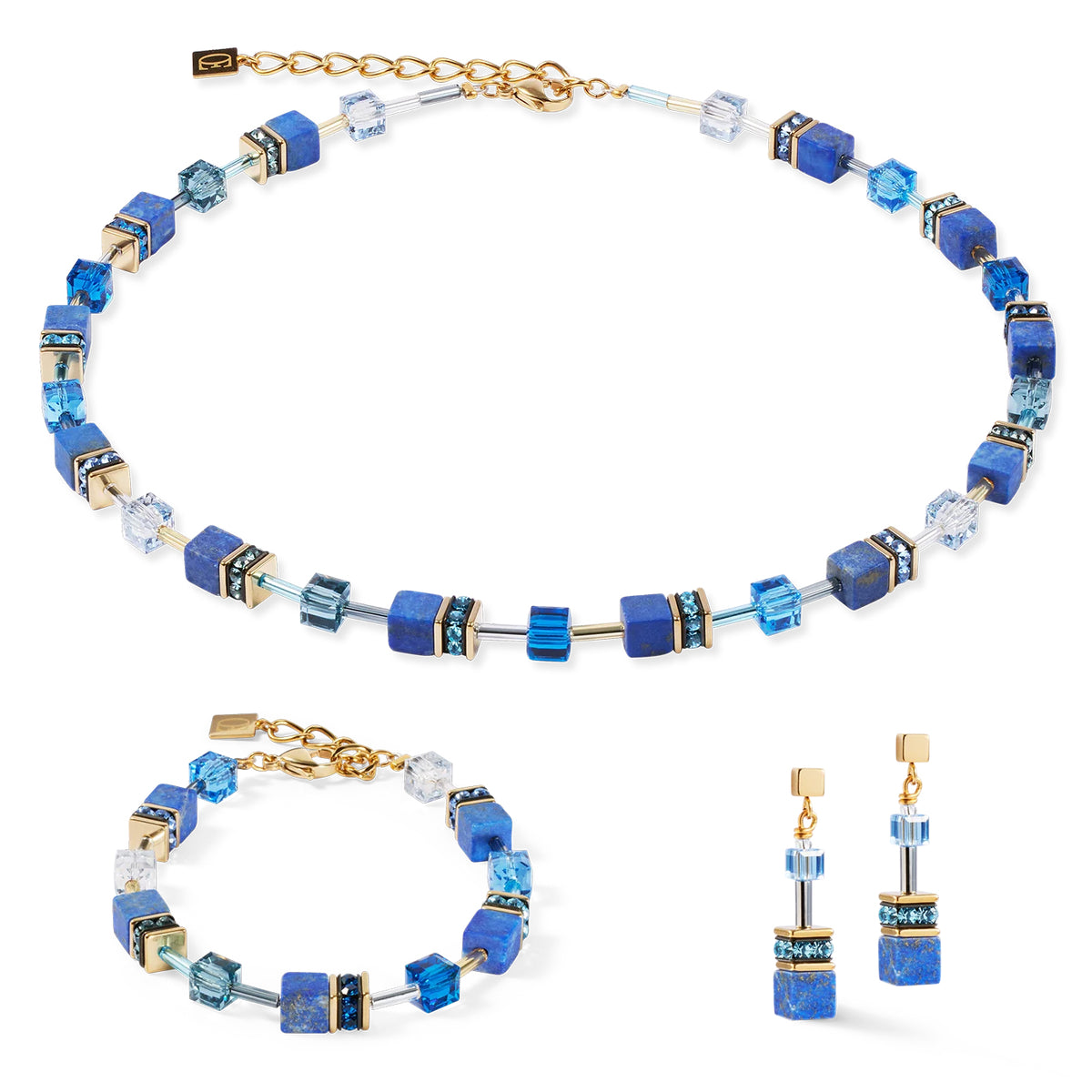 Coeur De Lion GeoCUBE® Iconic Precious Blue Bracelet