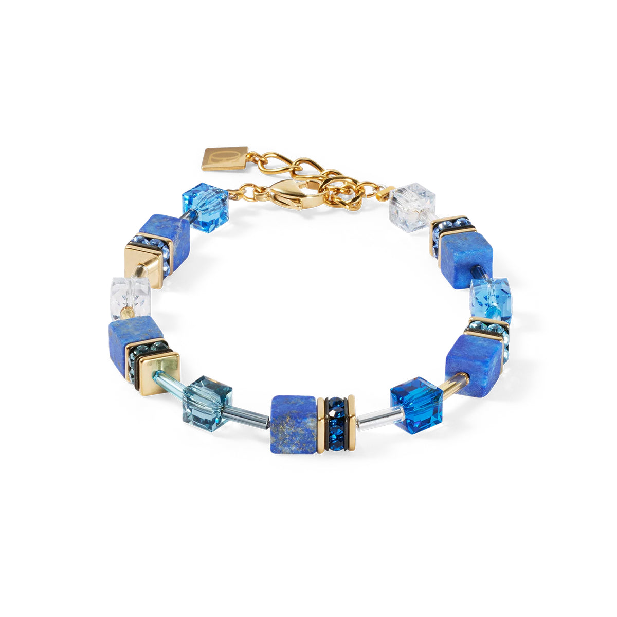 Coeur De Lion GeoCUBE® Iconic Precious Blue Bracelet