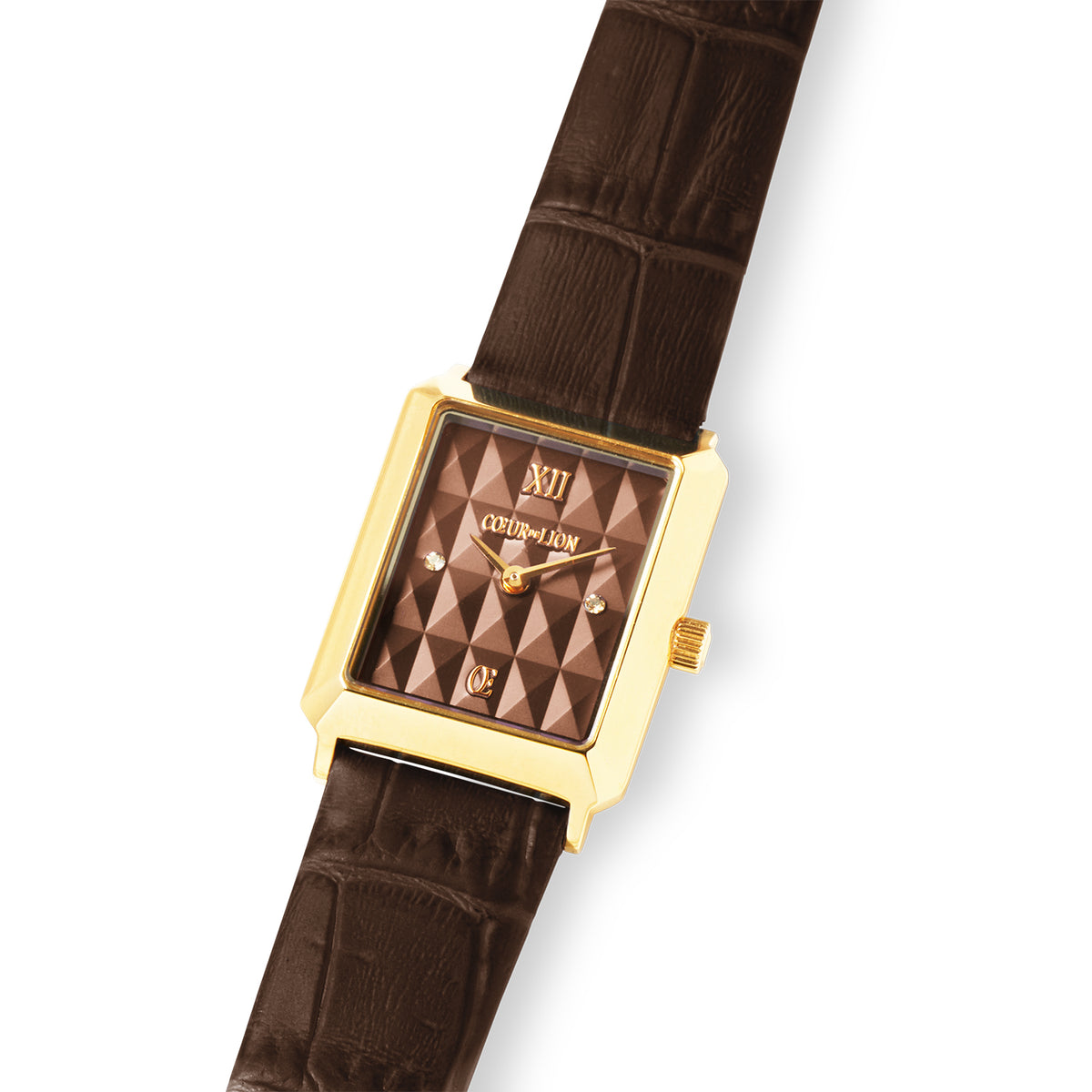 Coeur De Lion Mocha Mousse Iconic Spikes Statement Watch