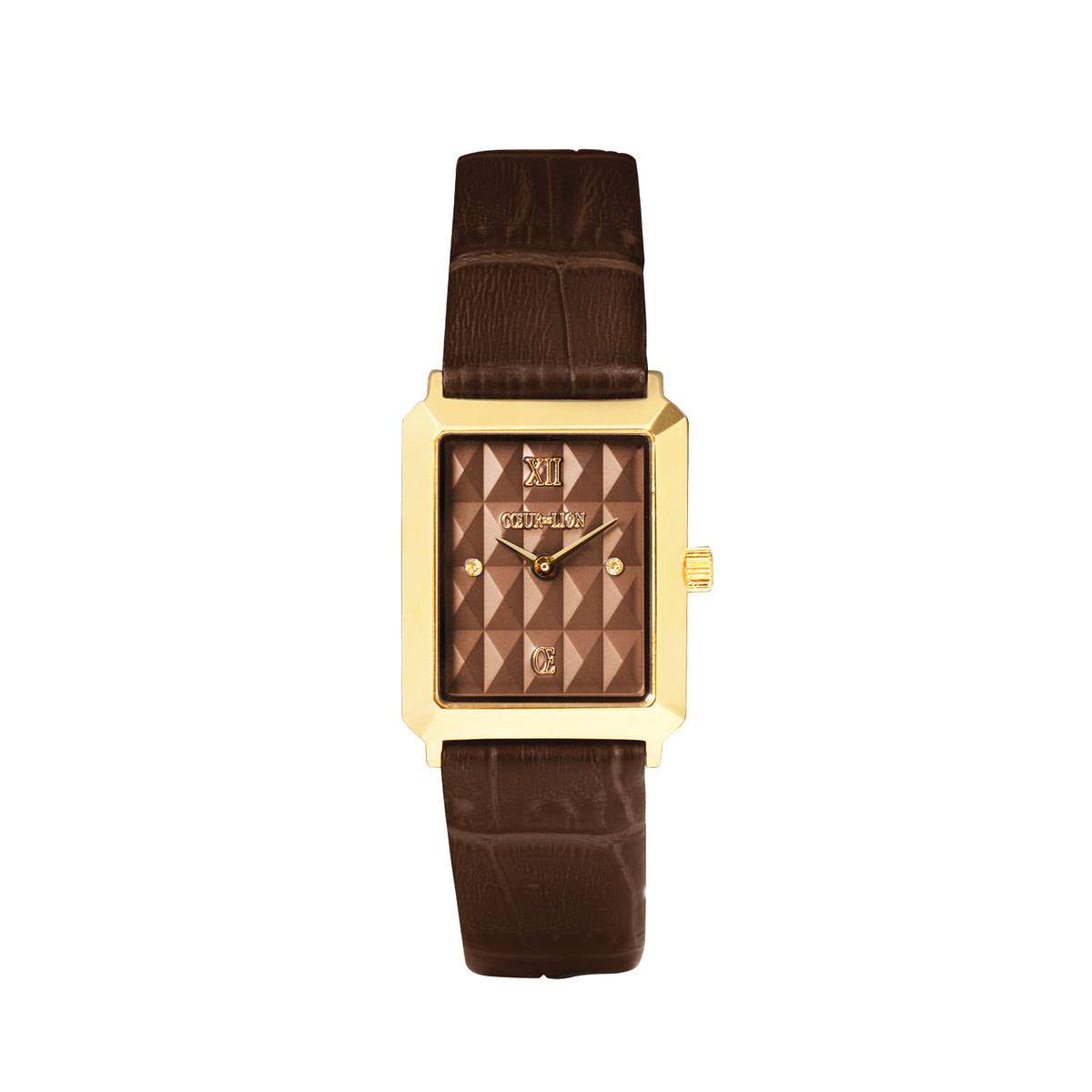 Coeur De Lion Mocha Mousse Iconic Spikes Statement Watch