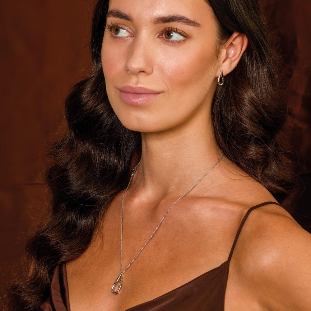 Kit Heath Serenity Loop Grande Stud Earrings