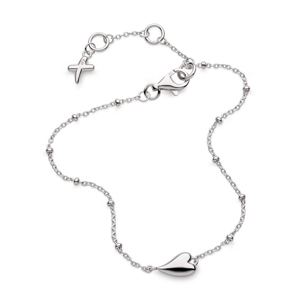 Kit Heath Desire Kiss Mini Heart Ball Chain Bracelet