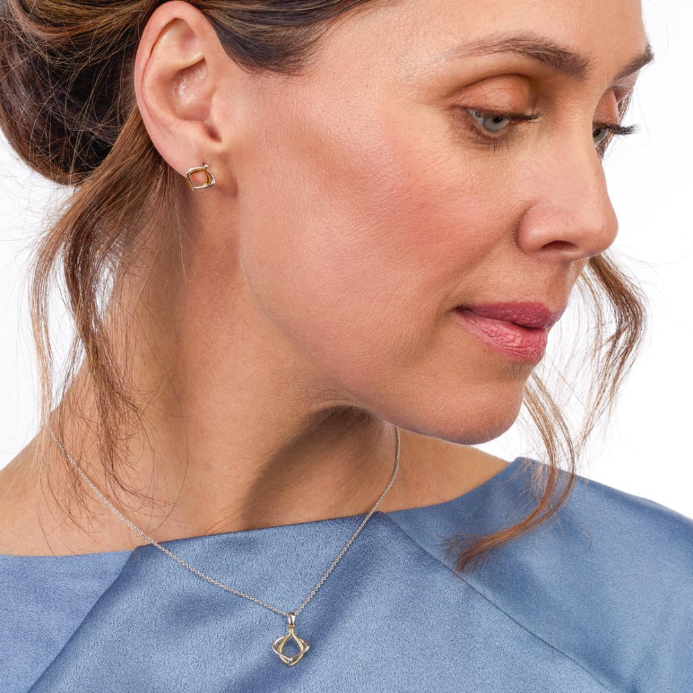 Kit Heath Alicia Golden Mini Necklace 18'