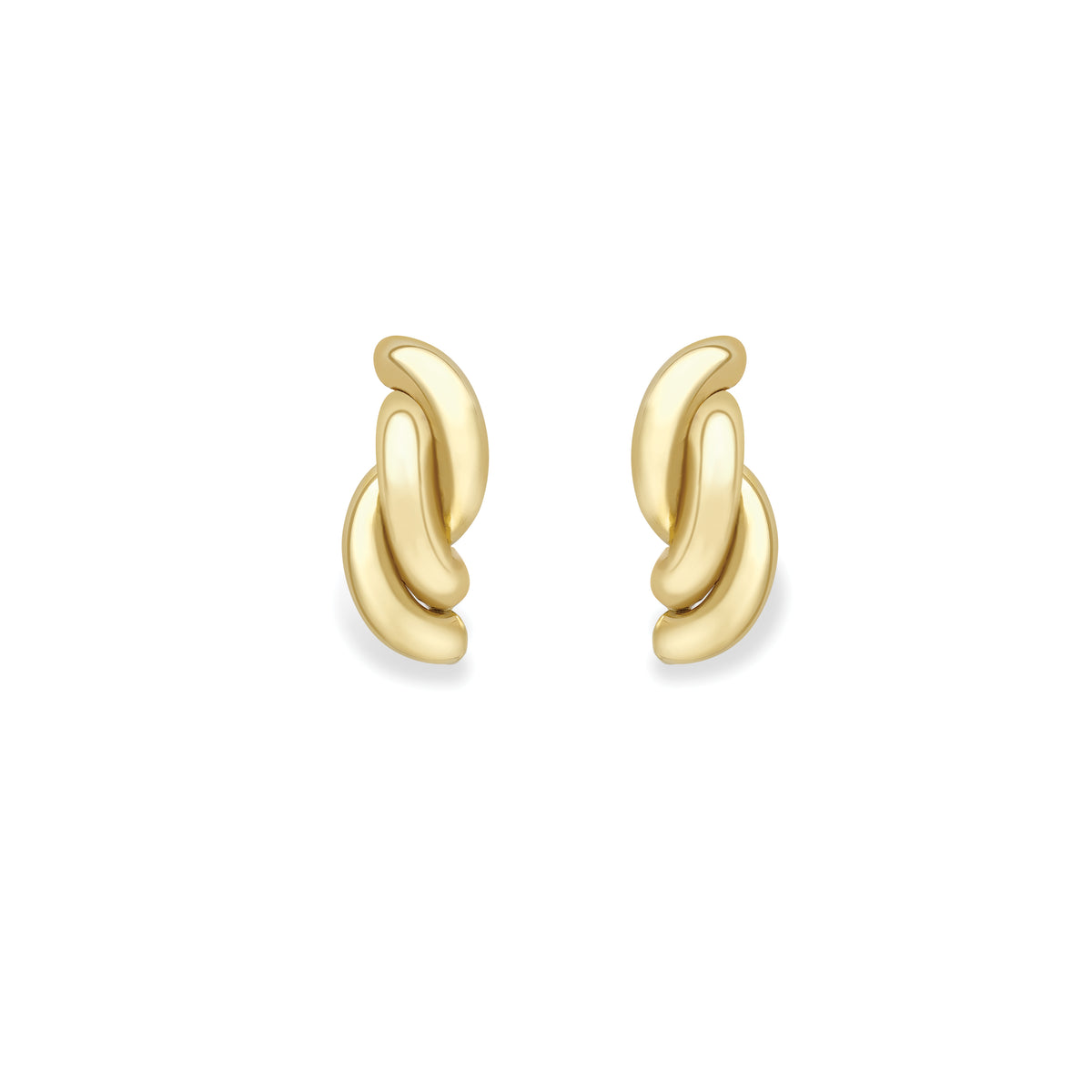 9ct Yellow Gold Triple Stud Earrings
