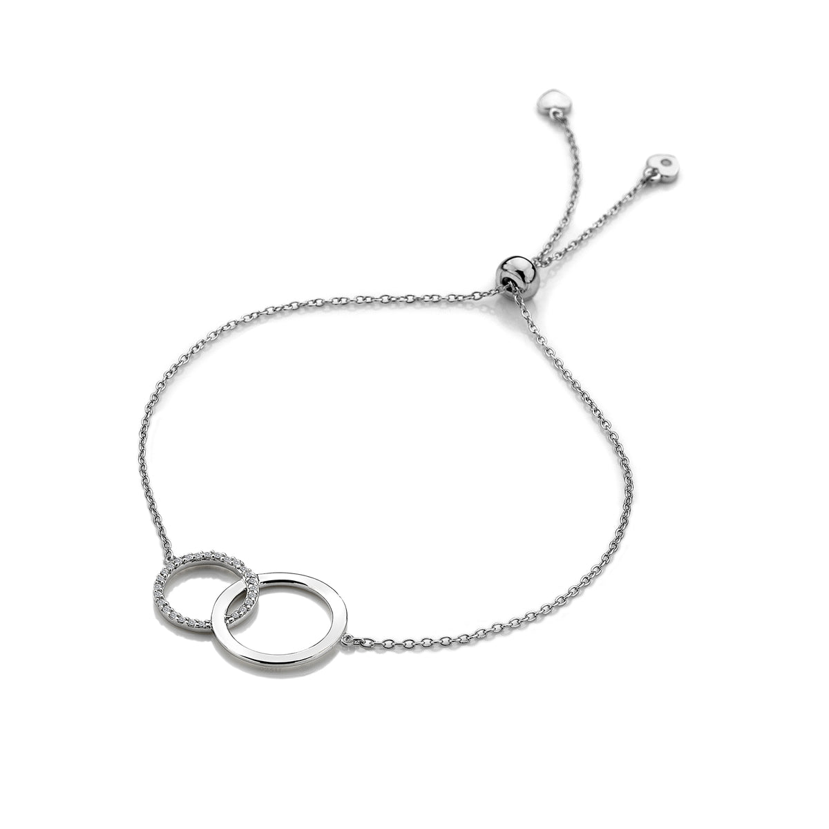 Hot Diamonds Sterling Silver Striking Circle Bracelet