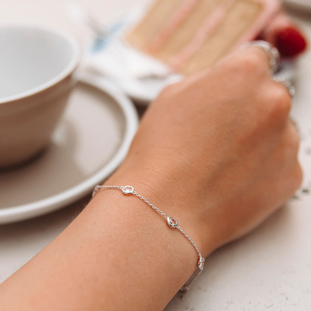 Hot Diamonds Sterling Silver Tender Bracelet