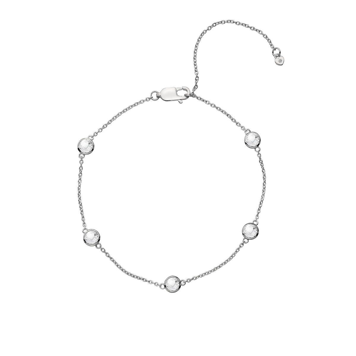 Hot Diamonds Sterling Silver Tender Bracelet