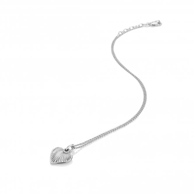 Hot Diamonds Sterling Silver Essence Heart Pendant & Chain