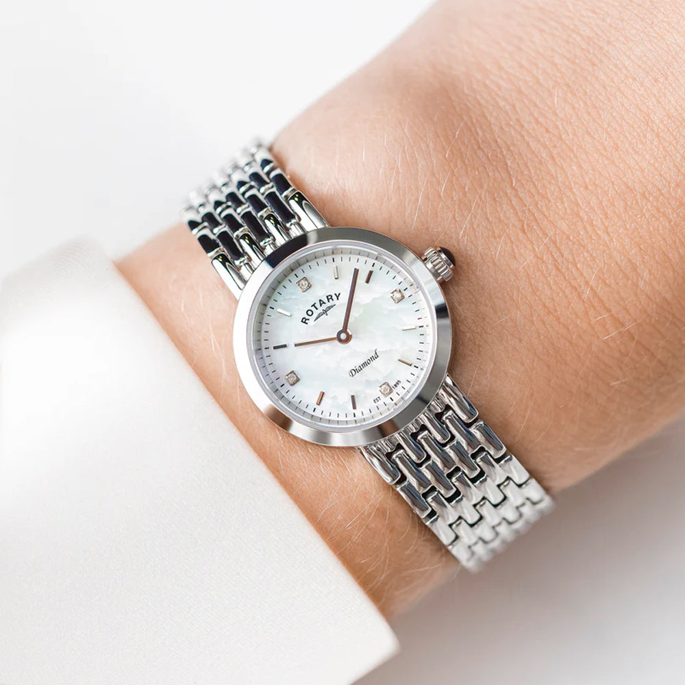 Rotary Heritage Diamond Set Watch