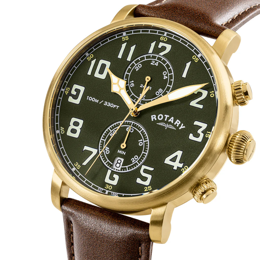 Rotary Apex100 Pilot Watch