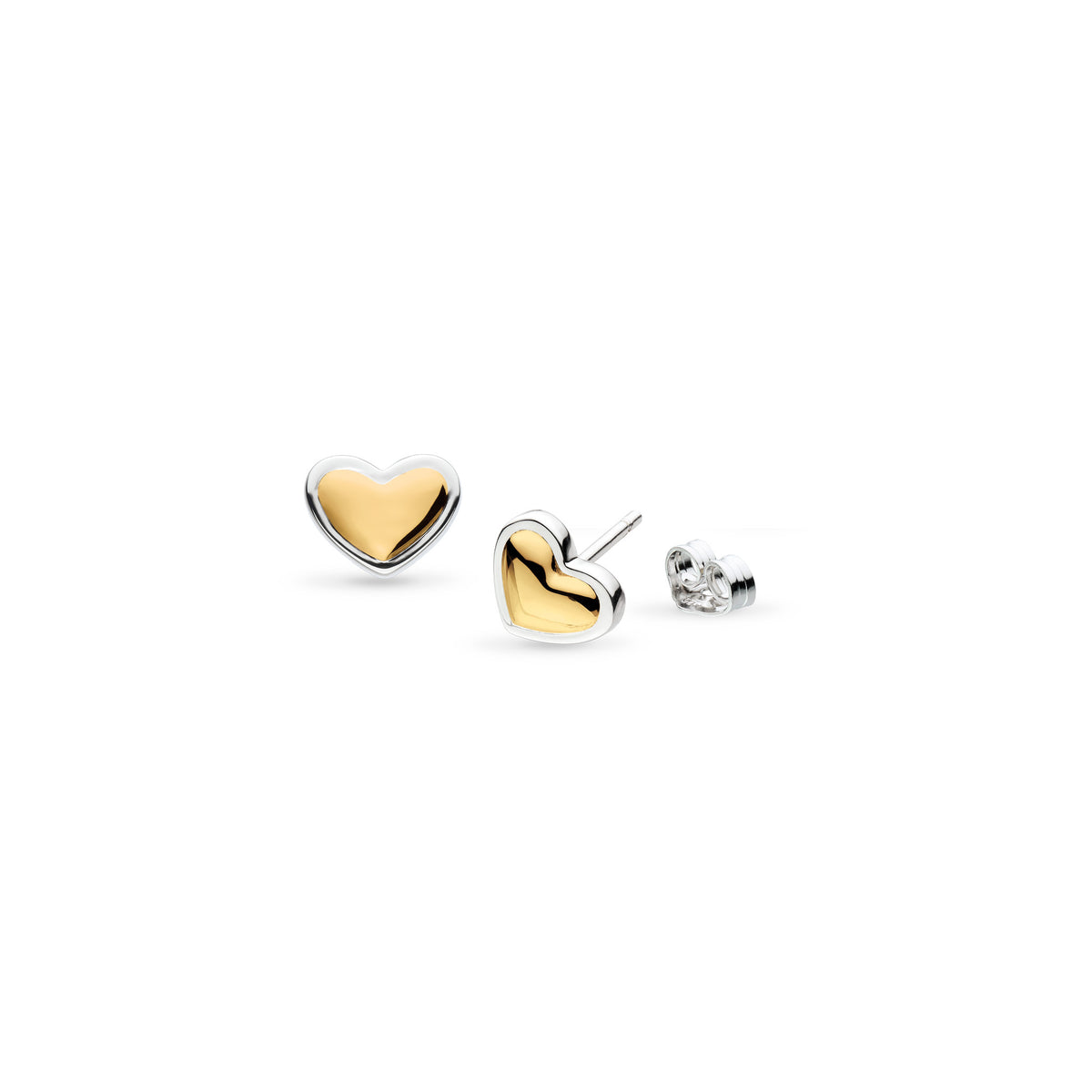 Kit Heath Heart of Gold Stud Earrings