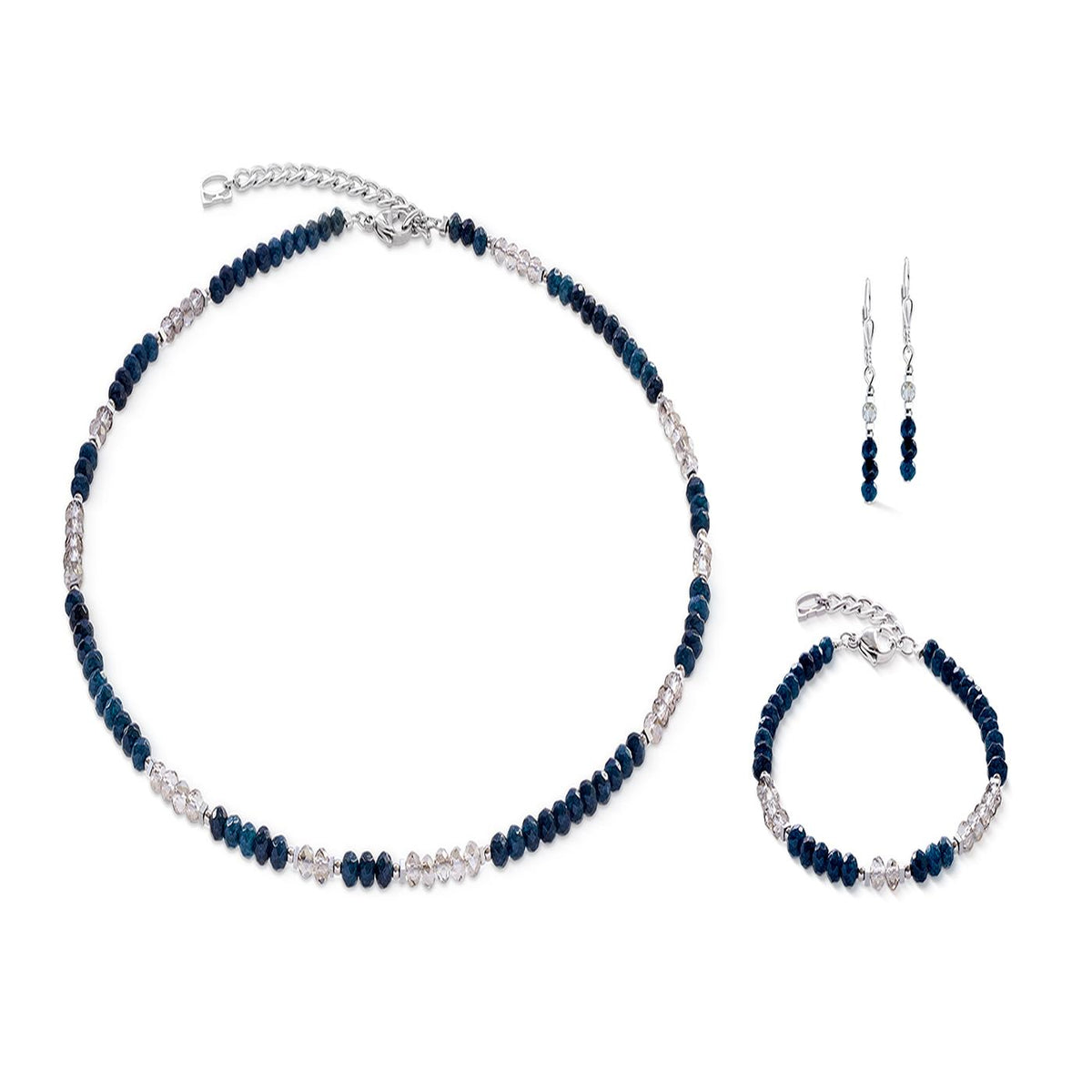 Coeur De Lion Jade Navy Necklace