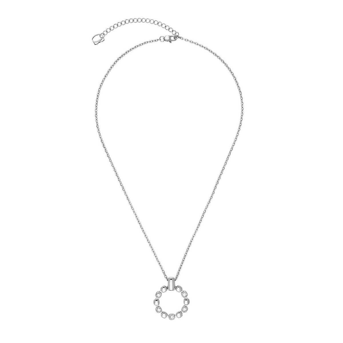 Coeur De Lion Soft Cube Circle Necklace