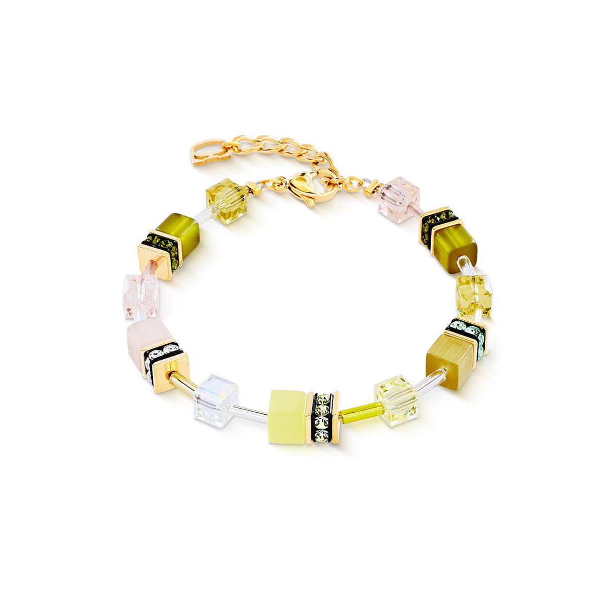 Coeur De Lion Geocube Olive Blossom Bracelet