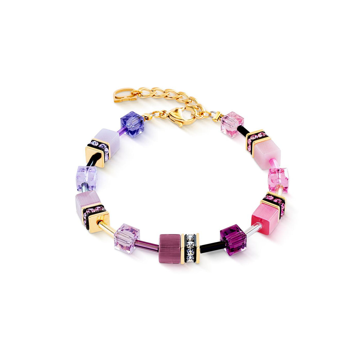 Coeur De Lion Geocube Pink Liliac Bracelet