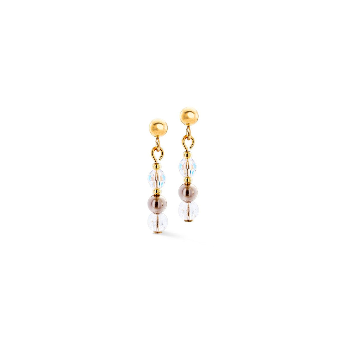 Coeur De Lion Princess Rhythm gold-blush Earrings