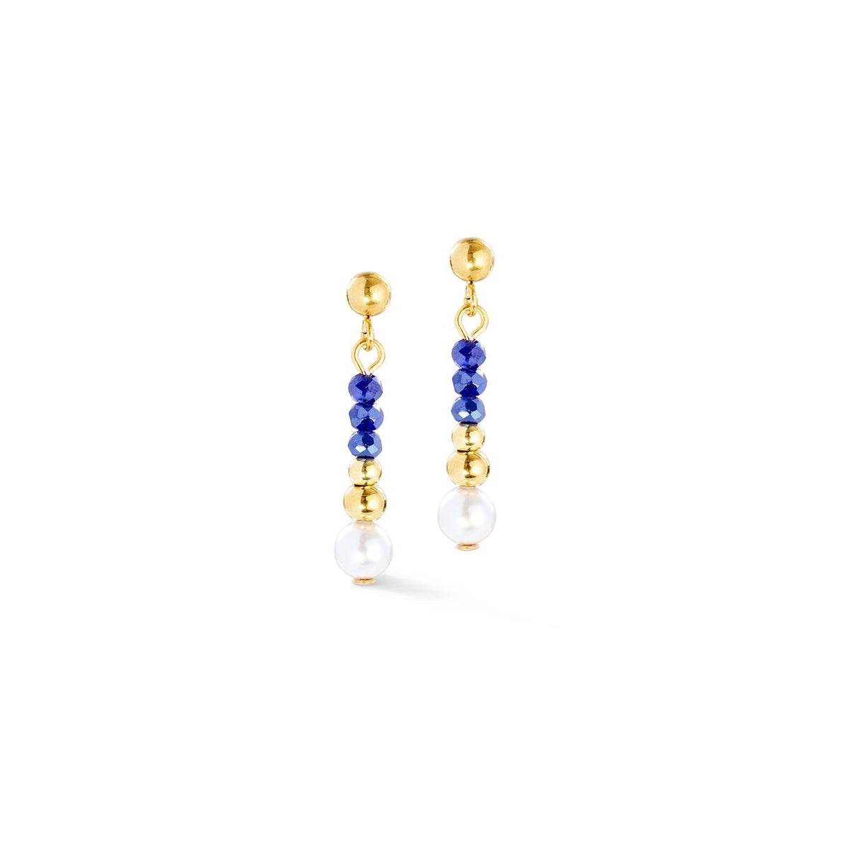 Coeur De Lion Pearl Line gold-blue