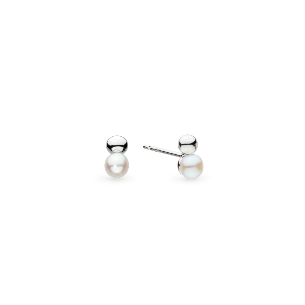Kit Heath Coast Tumble Pearl Stud Earrings