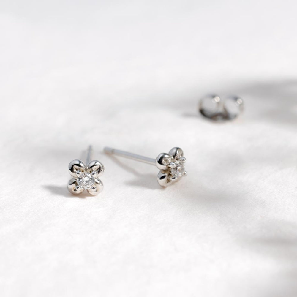 Kit Heath Blossom Flyte Honey Flower Glitz Stud Earrings