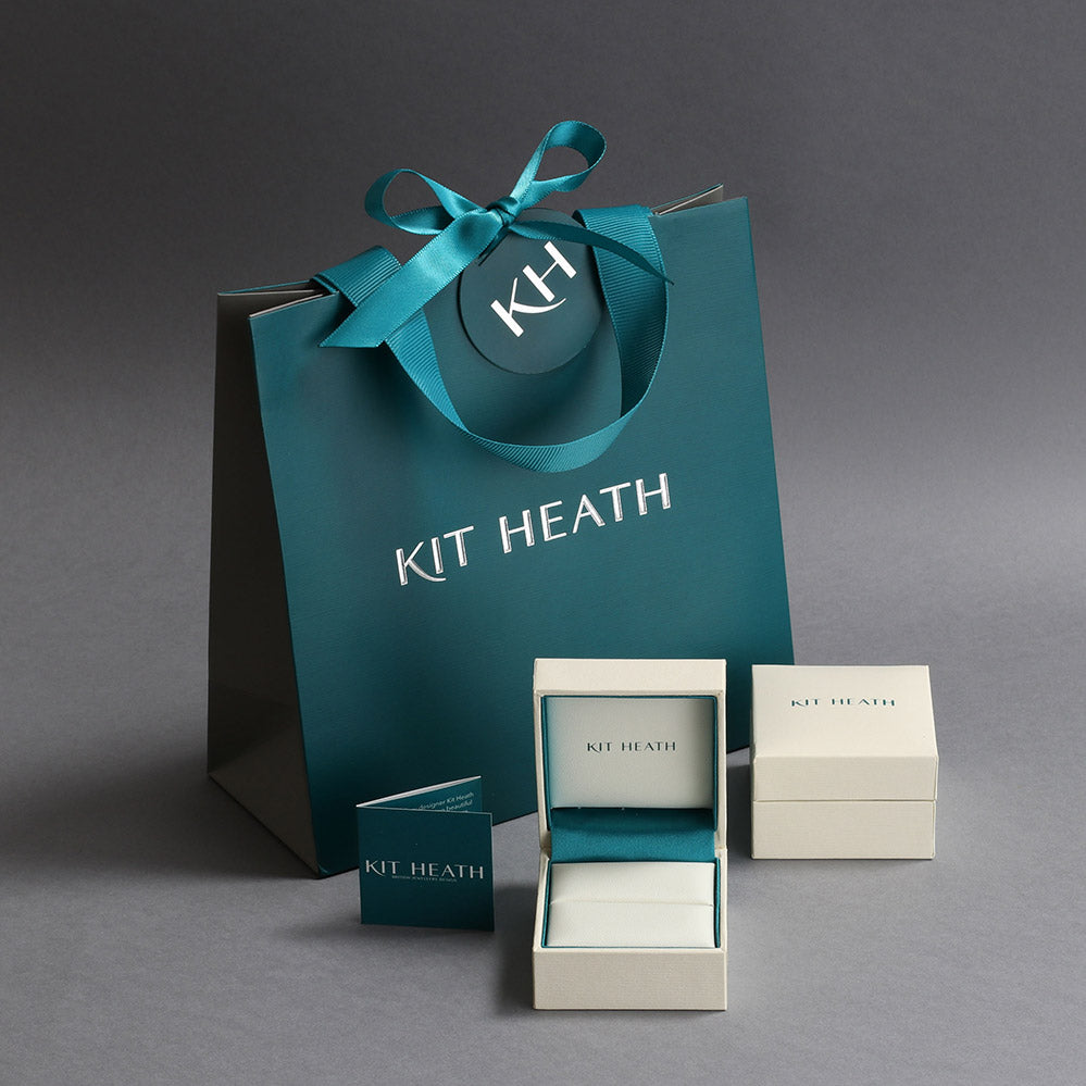 Kit Heath Coast Tumble Domed Stud Earrings