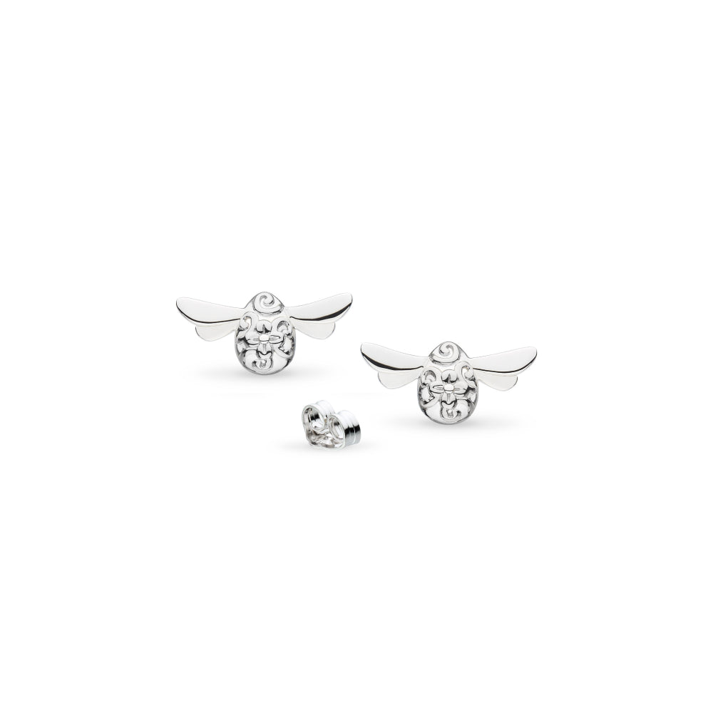 Kit Heath Blossom Flyte Honey Bee Stud Earrings