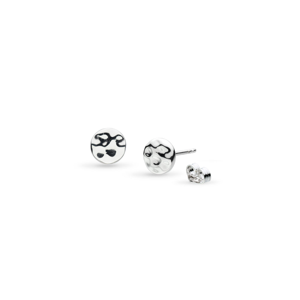 Kit Heath Mirage Reflect Round Disc Stud Earrings