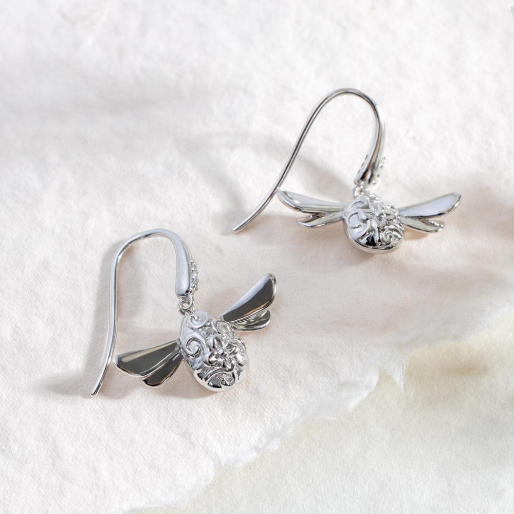 Kit Heath Blossom Flyte Honey Bee Glitz Earrings