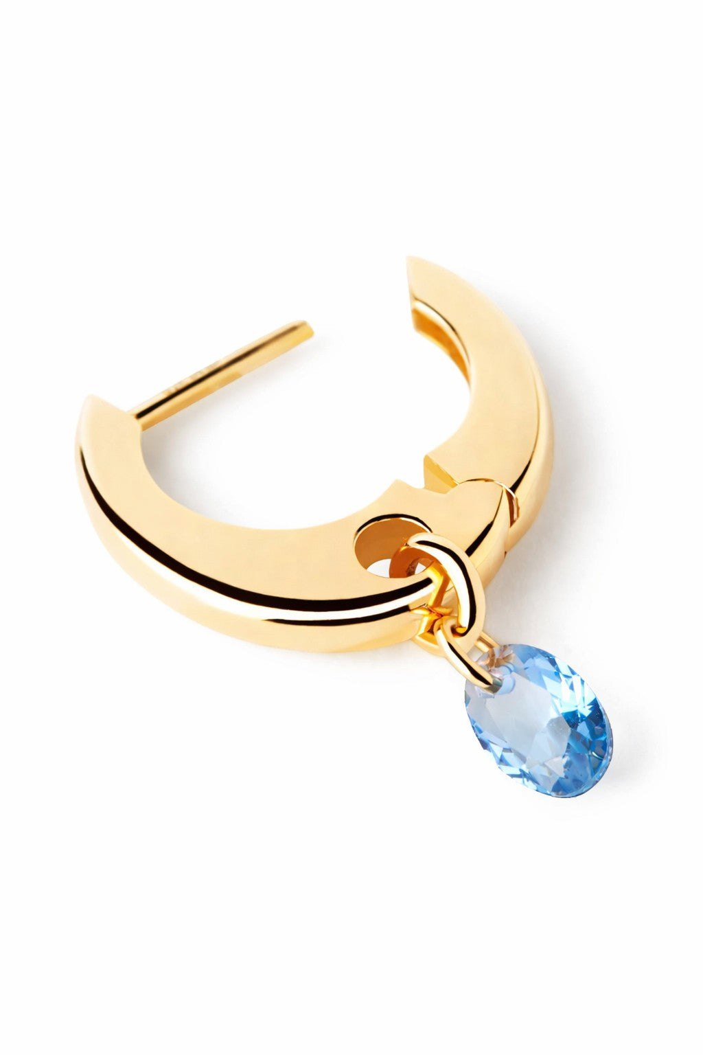 PDPAOLA Blue Lily Hoops
