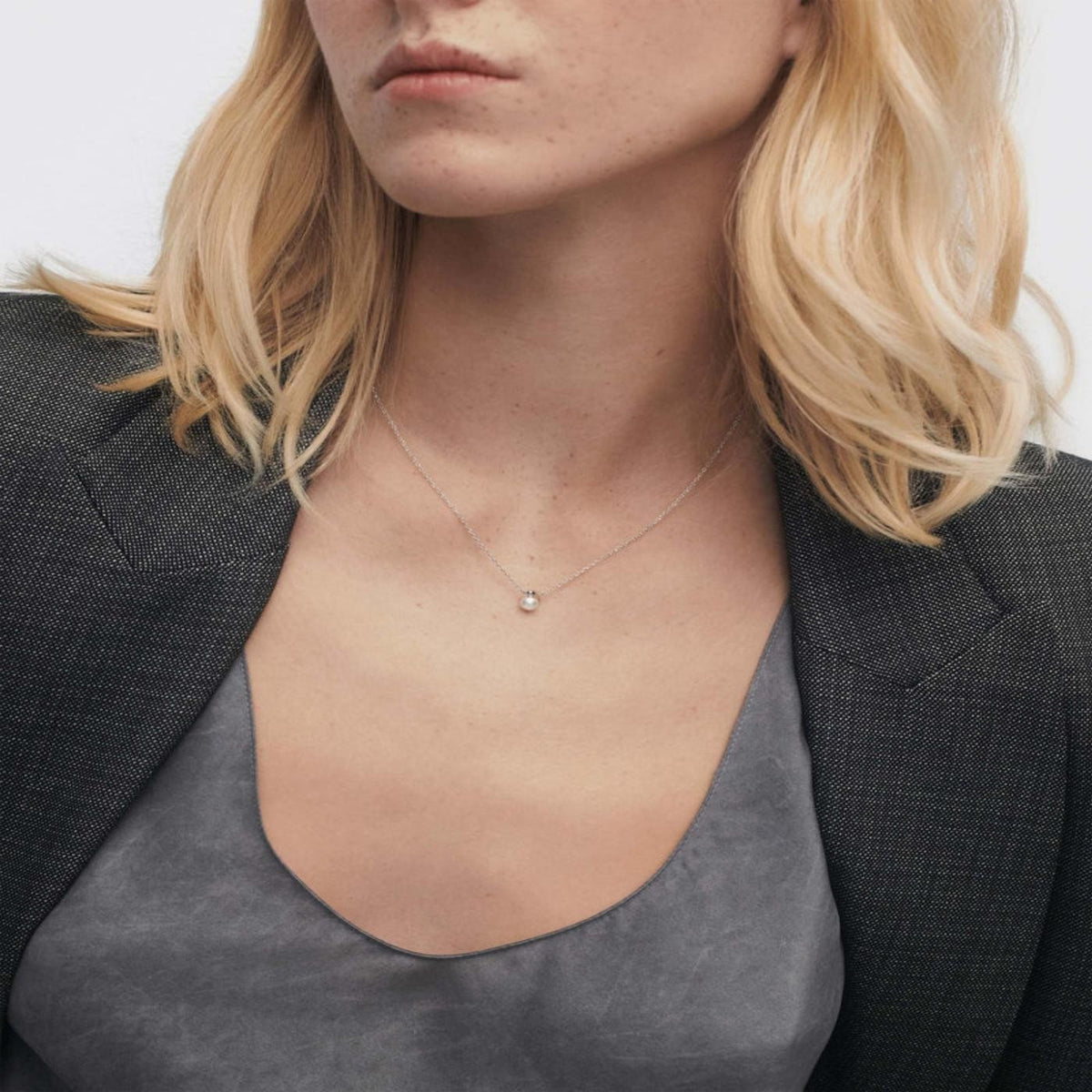 PDPAOLA La Perla Solitary Necklace