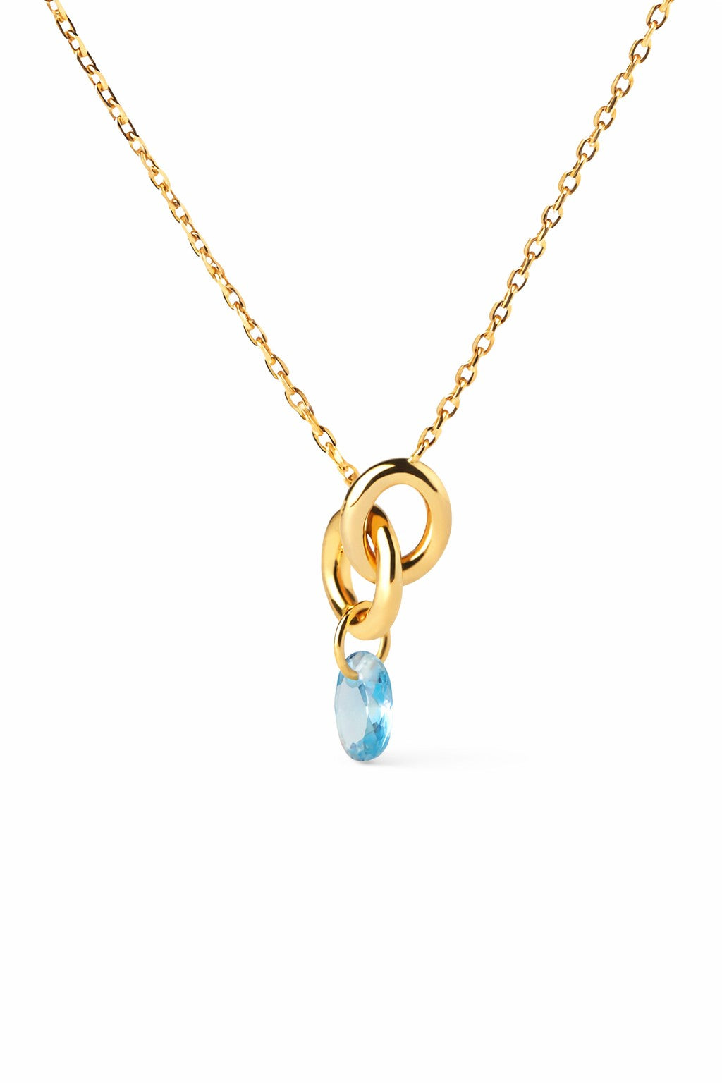 PDPAOLA Blue Lily Necklace