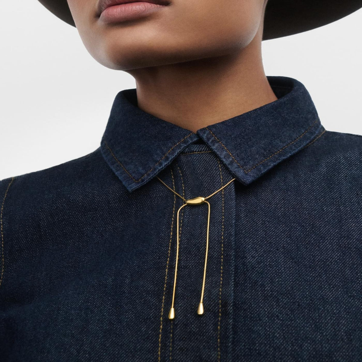 PDPAOLA Rodeo Slider Necklace