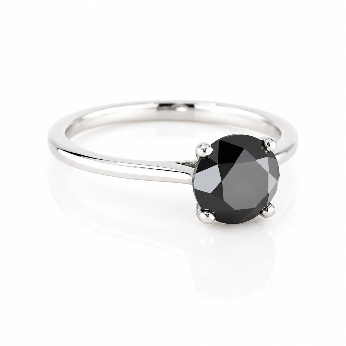 Pre-Owned Platinum Ap. 0.64ct Round Brilliant Cut Diamond Solitaire Ring