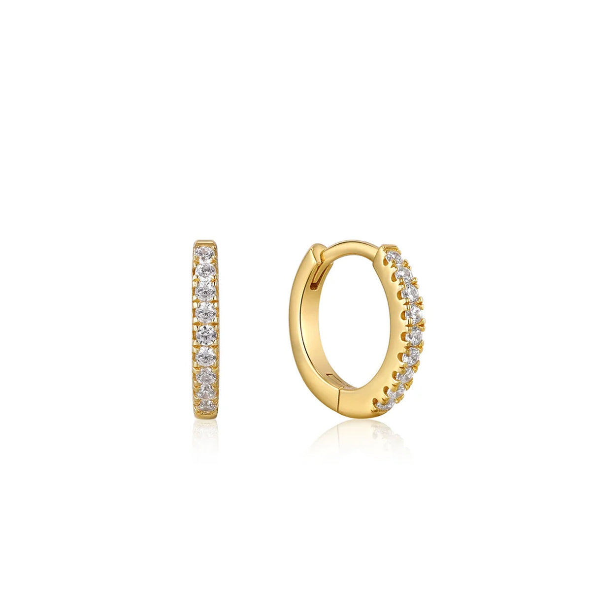 Ania Haie Sparkle Huggie Hoop Earrings