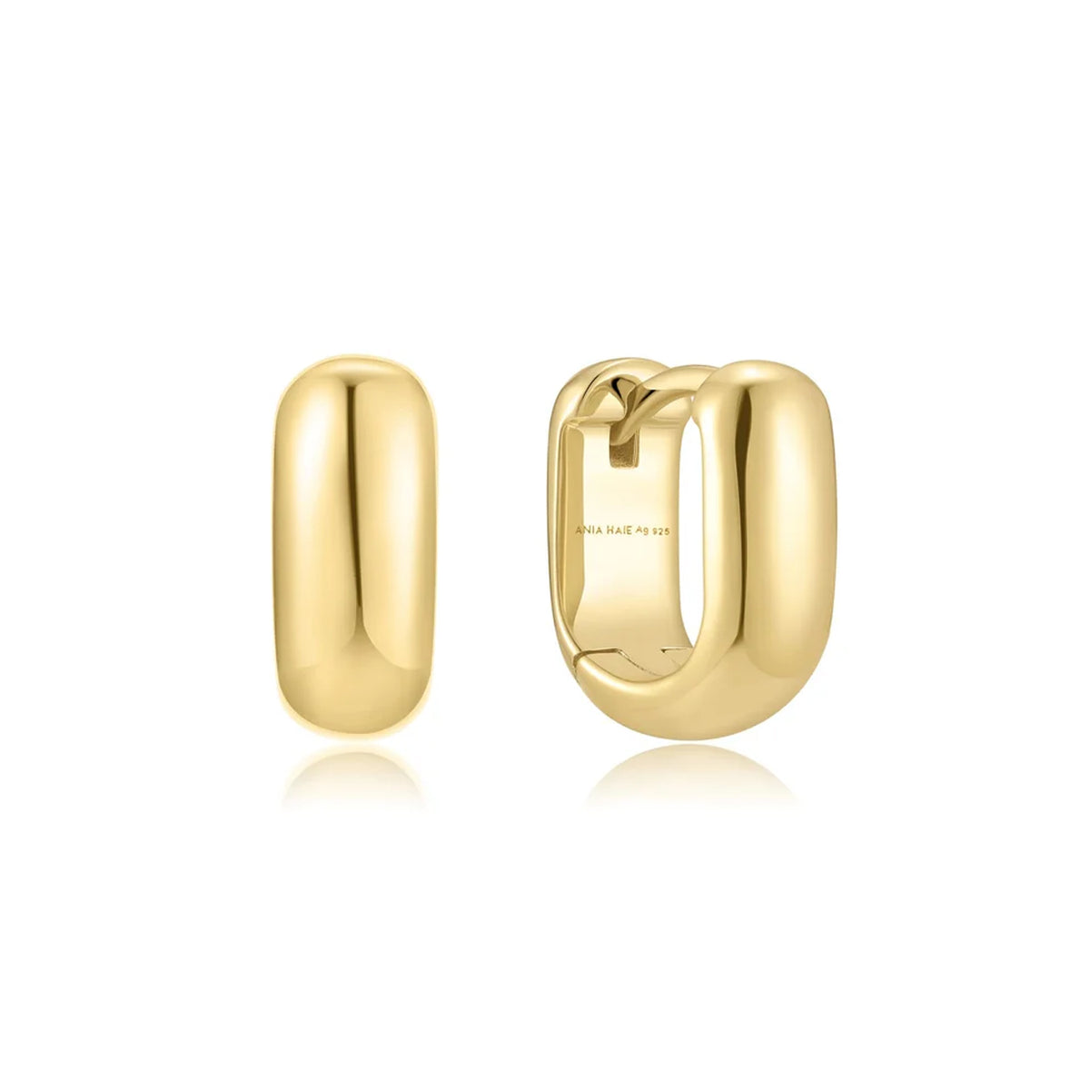 Ania Haie Mini U-Shaped Huggie Hoop Earrings