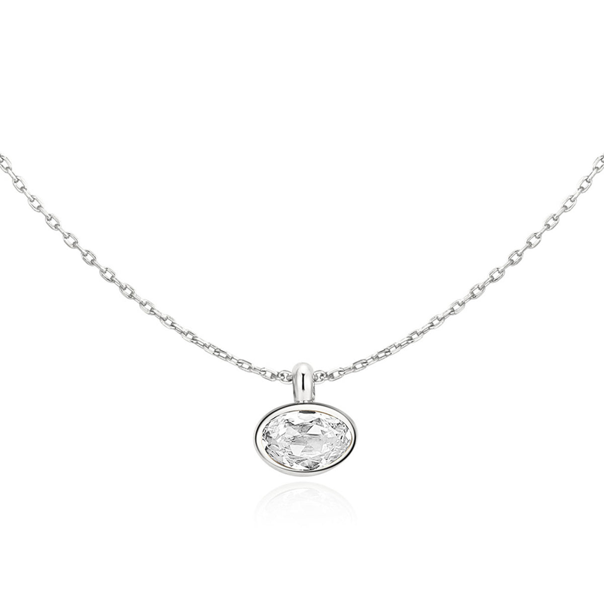 Ania Haie Rub Set Organic Pebble Pendant - Silver
