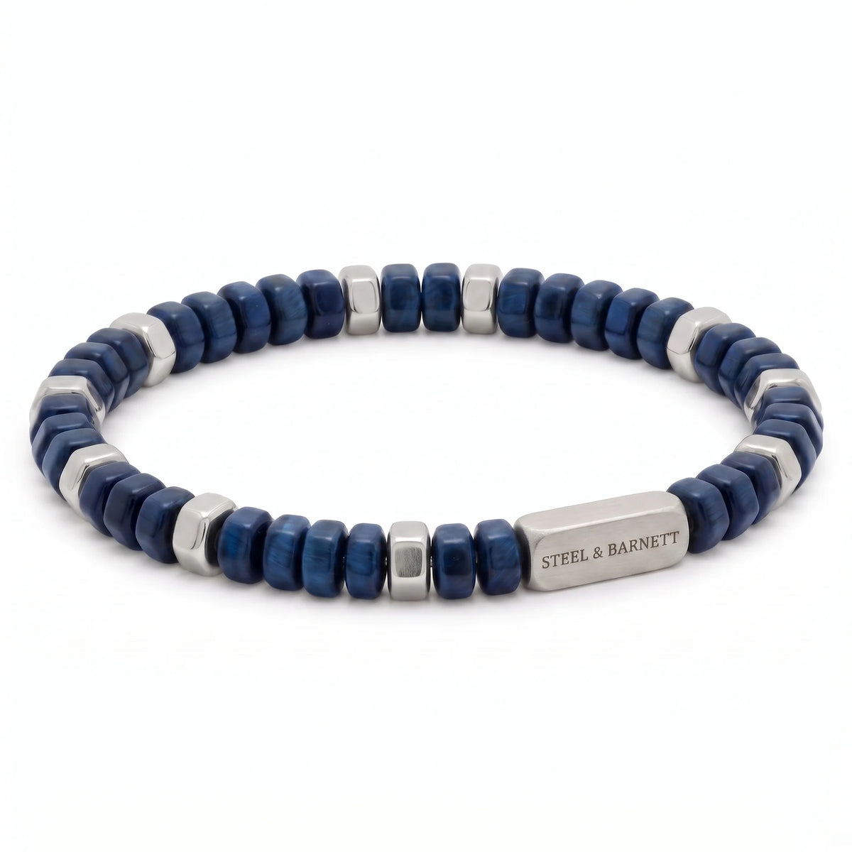 Steel & Barnett Knox Sodalite Gemstone Bead Bracelet - Medium (20-21cm)