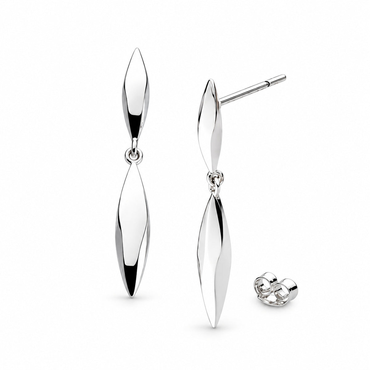 Kit Heath Glint Stud Drop Earrings