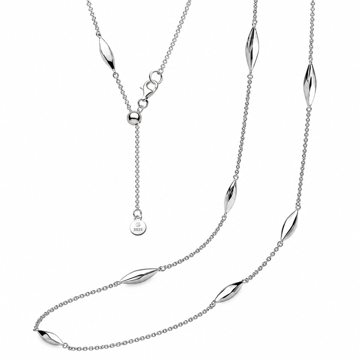 Kit Heath Glint Station Necklace 28'' - 36''