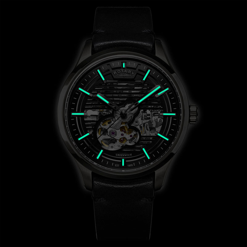 Rotary Greenwich GT1 Automatic Strap Watch