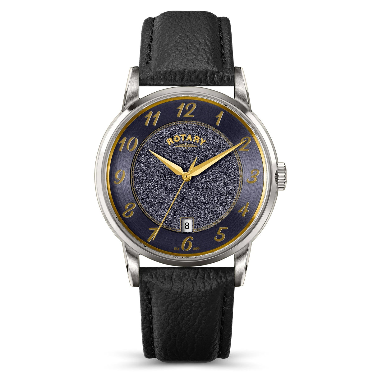 Rotary Heritage Stainless Steel Strap Watch